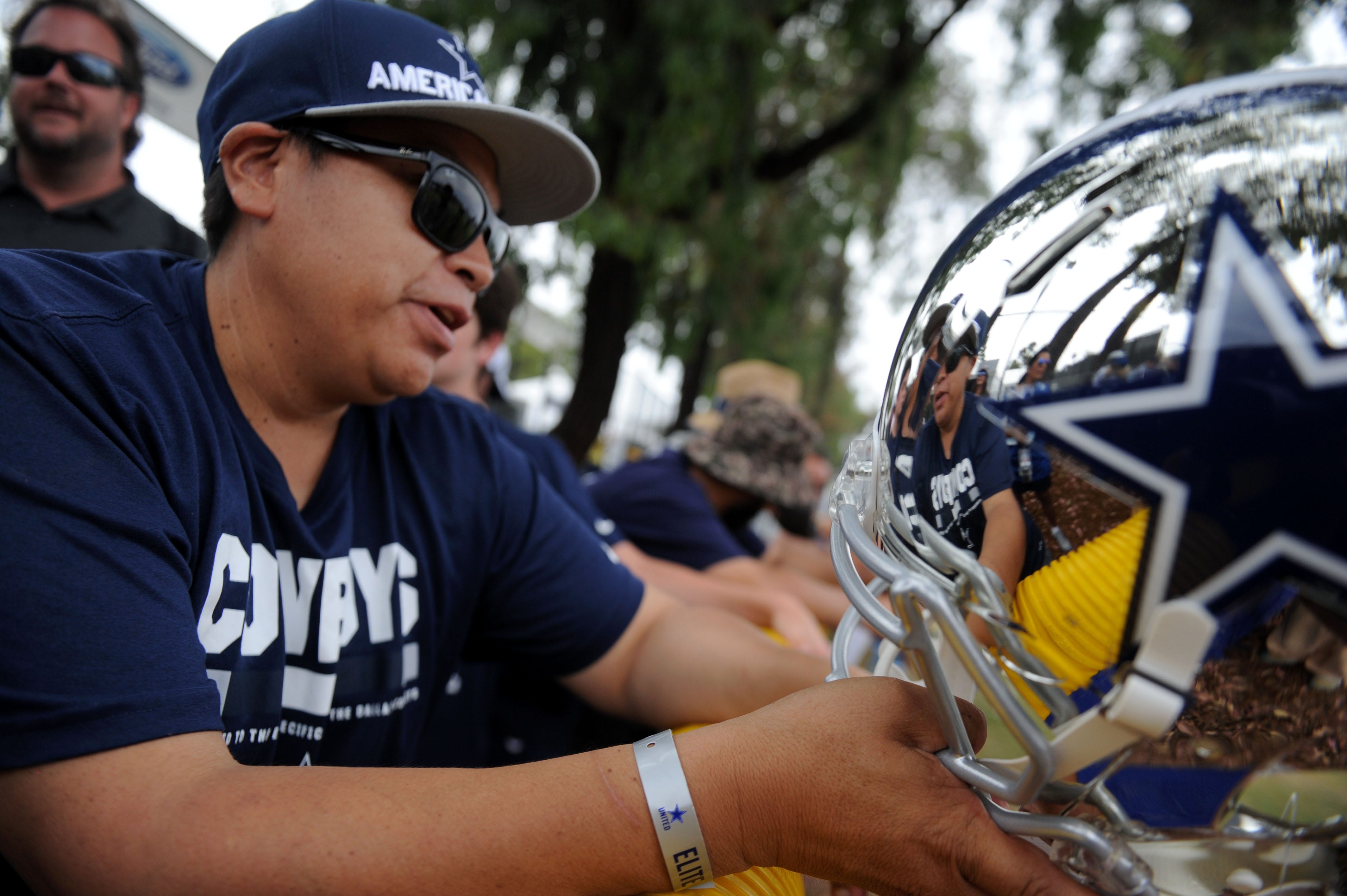 dallas cowboys training camp hat